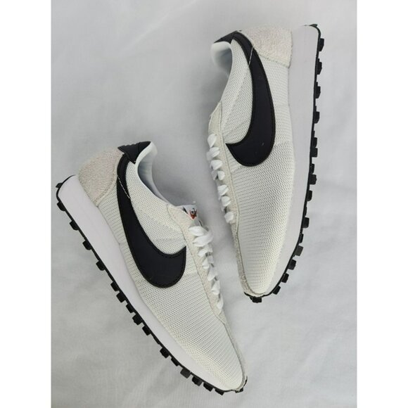 8 WOMEN'S NIKE LD-1000 WAFLE WHITE BLACK HJ4687-101 RUNNING SNEAKERS - Picture 1 of 9